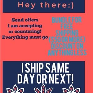 Bundle to save!! Everything must go! low prices